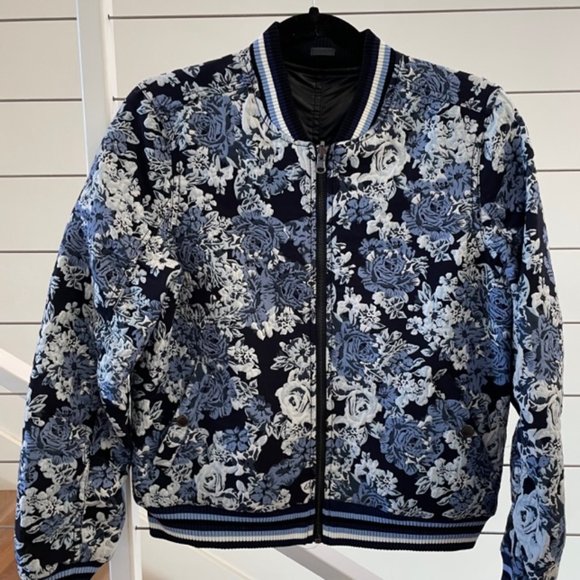 BlankNYC Reversible Bomber Jacket - Picture 2 of 10